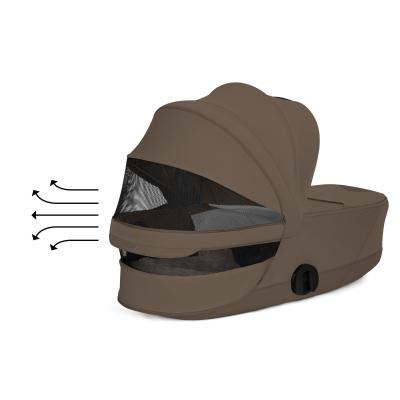 Cybex Trio Mios Style Chrome-Coconut Brown con Cloud T Plus