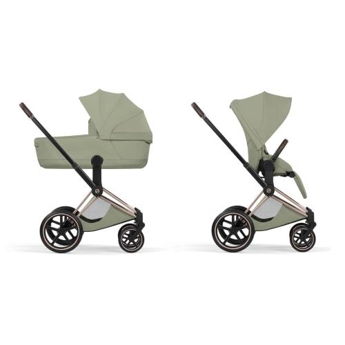Cybex Duo Priam Style Rosegold-Sage Green