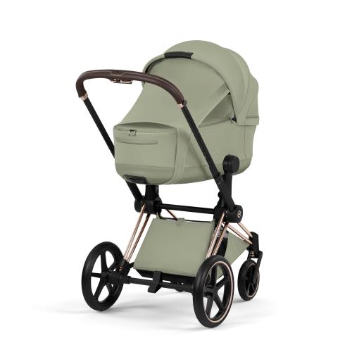 Cybex Platinum  PRIAM Style Trio Sage Green  Rosegold | rosegold con Cloud T Plus
