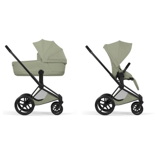 Cybex Duo Priam Style Matt Black-Sage Green