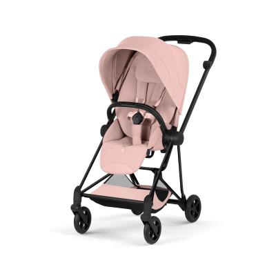 Cybex Trio Mios Style Matt Black-Peach Pink con Cloud T Plus