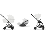 Cybex Trio Mios Style Matt Black-Off White con Cloud T Plus