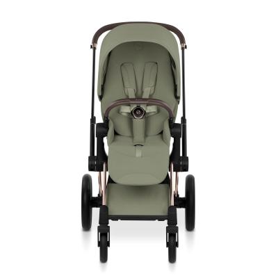 Cybex Platinum  PRIAM Style Trio Sage Green  Rosegold | rosegold con Cloud T Plus