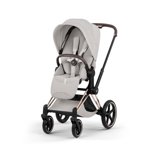 Cybex Trio Priam Style Rosegold-City Grey con Cloud T I-Size Plus