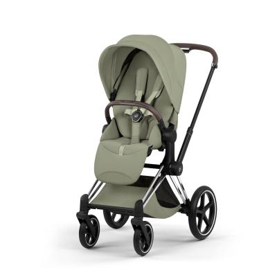 Cybex Priam Trio Style Sage Green Chrome con Cloud T Plus