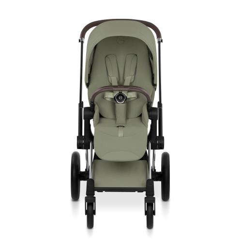 Cybex Priam Trio Style Sage Green Chrome con Cloud T Plus