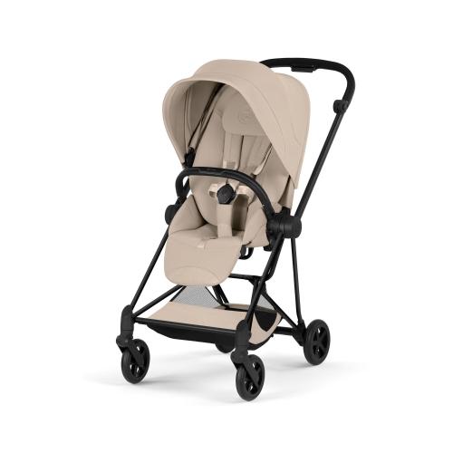 Cybex Trio Mios Style Matt Black-Cozy Beige con Cloud T Plus
