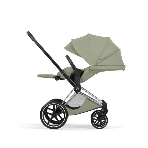 Cybex Priam Trio Style Sage Green Chrome con Cloud T Plus