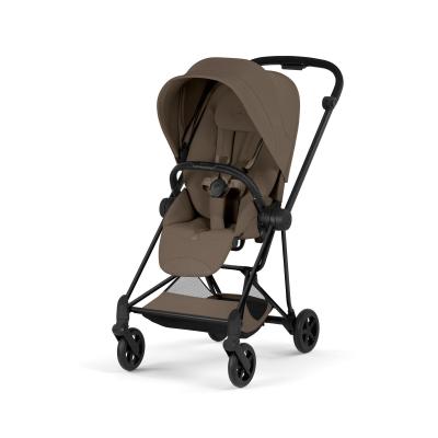 Cybex Trio Mios Style Matt Black-Coconut Brown con Cloud T Plus