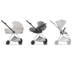 Cybex Trio Mios Style Chrome-City Grey con Cloud T Plus