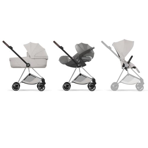 Cybex Trio Mios Style Chrome-City Grey con Cloud T Plus
