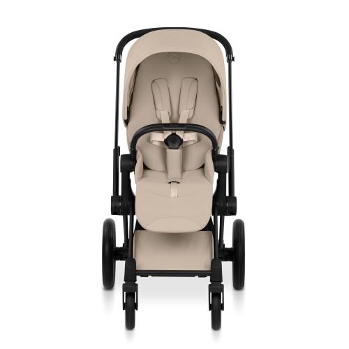 Cybex Priam Style Matt Black-Cozy Beige con Cloud T I-Size Plus