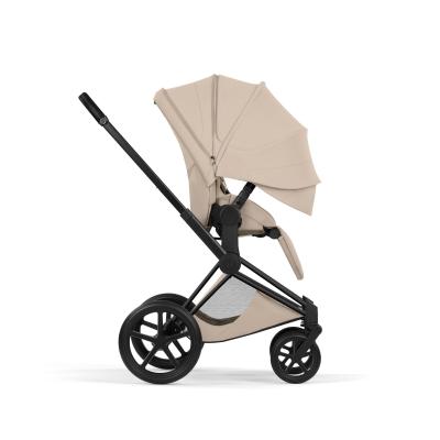 Cybex Priam Style Matt Black-Cozy Beige con Cloud T I-Size Plus