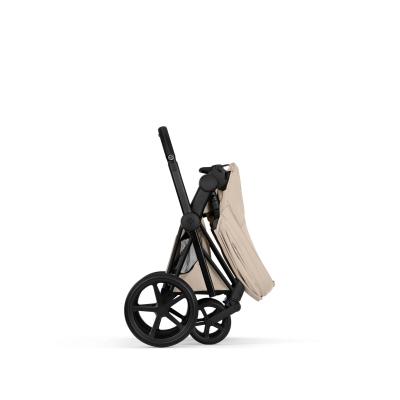 Cybex Priam Style Matt Black-Cozy Beige con Cloud T I-Size Plus