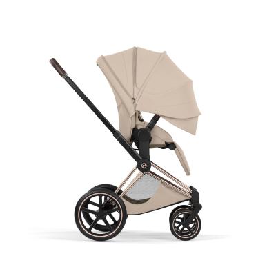 Cybex Priam Style Rosegold-Cozy Beige con Cloud T I-Size Plus