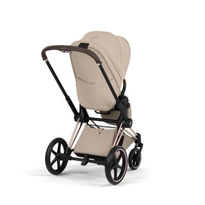 Cybex Priam Style Rosegold-Cozy Beige con Cloud T I-Size Plus