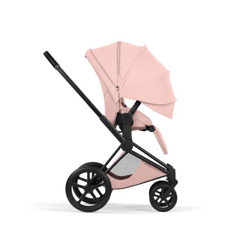 Cybex Trio Priam Style Matt Black-Peach Pink con Cloud T I-Size Plus