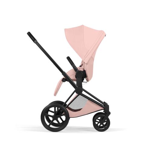 Cybex Trio Priam Style Matt Black-Peach Pink con Cloud T I-Size Plus