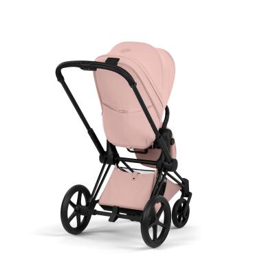Cybex Trio Priam Style Matt Black-Peach Pink con Cloud T I-Size Plus
