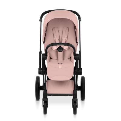 Cybex Trio Priam Style Matt Black-Peach Pink con Cloud T I-Size Plus