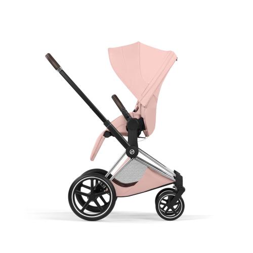 Cybex Trio  Priam Style Chrome-Peach Pink con Cloud T I-Size Plus