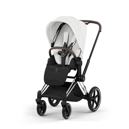 Cybex Trio Priam Style Chrome-Off White con Cloud T I-Size Plus