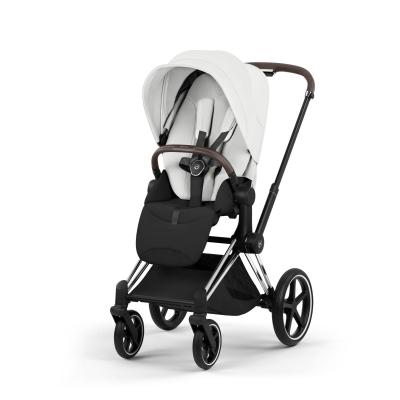 Cybex Trio Priam Style Chrome-Off White con Cloud T I-Size Plus