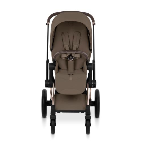 Cybex Priam Style Rosegold-Coconut Brown con Cloud T I-Size Plus