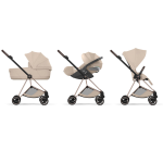 Cybex Trio Mios Style Rosegold-Cozy Beige con Cloud T Plus