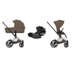 Cybex Trio Priam Style Rosegold-Coconut Brown con Cloud T I-Size