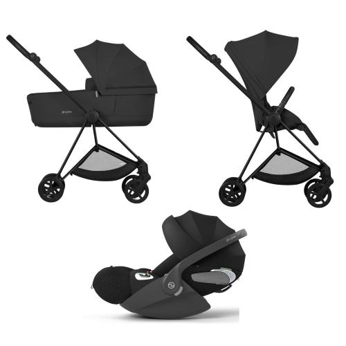 Cybex Trio Mios Comfort Matt Black-Sepia Black con Cloud T i-Size