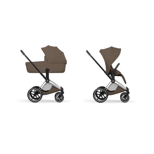 Cybex Duo Priam Style Chrome-Coconut Brown