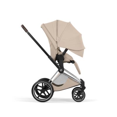 Cybex Trio Priam Style Chrome-Cozy Beige con Cloud T I-Size Plus