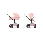 Cybex Duo Priam Style Rosegold-Peach Pink