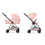 Cybex Duo Mios Style Matt Black-Peach Pink