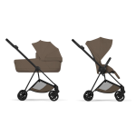 Cybex Duo Mios Style Matt Black-Coconut Brown