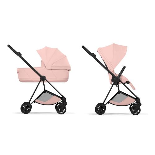 Cybex Duo Mios Style Matt Black-Peach Pink