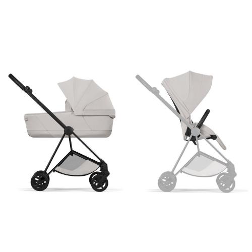 Cybex Duo Mios Style Matt Black-City Grey 