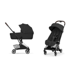 Cybex Duo Coya Style Chrome Brown-Sepia Black