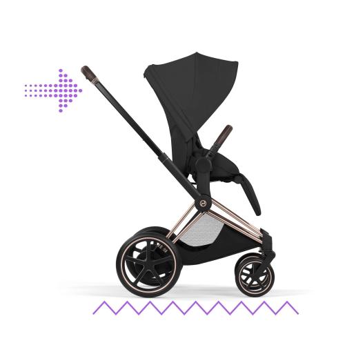 Cybex Passeggino ePriam Style Rosegold-Sepia Black