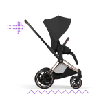 Cybex Passeggino ePriam Style Rosegold-Sepia Black