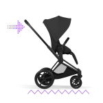 Cybex Passeggino ePriam Style Matt Black-Sepia Black