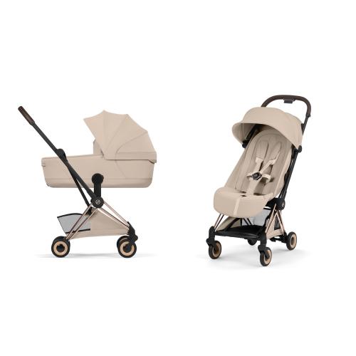 Cybex Duo Coya Style Rosegold-Cozy Beige