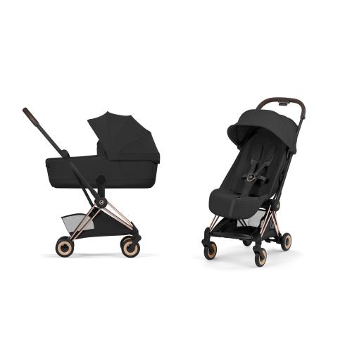 Cybex Duo Coya Style Rosegold-Sepia Black