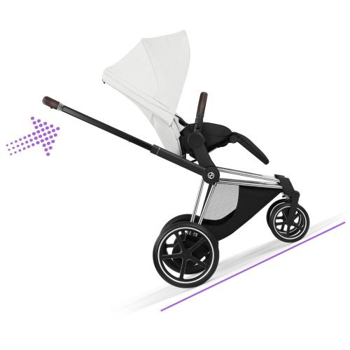 Cybex Passeggino ePriam Style Chrome-Off White