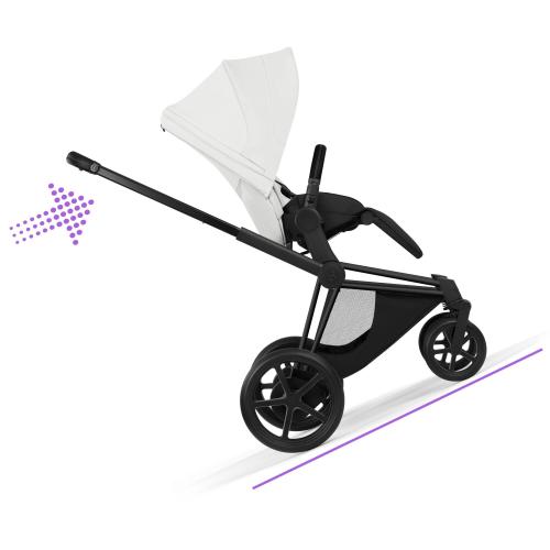 Cybex Passeggino ePriam Style Matt Black-Off White