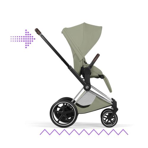 Cybex Passeggino ePriam Style Chrome-Sage Green