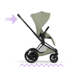 Cybex Passeggino ePriam Style Matt Black-Sage Green