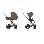 Cybex Duo Priam Style Rosegold-Coconut Brown
