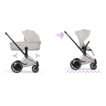 Cybex Duo ePRIAM Style Chrome-City Grey